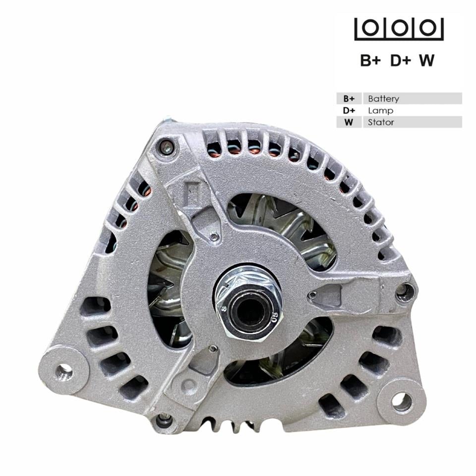 12V ALTERNATÖR DİNAMO MARELLI-DENSO TİPİ 120 A (L) (KASNAKSIZ)