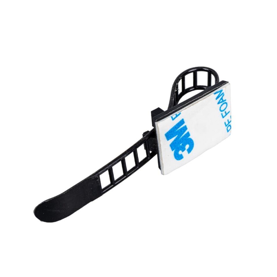 YAPIŞKAN KROŞE SİYAH (KABLO TUTUCULU) (25*17 MM)