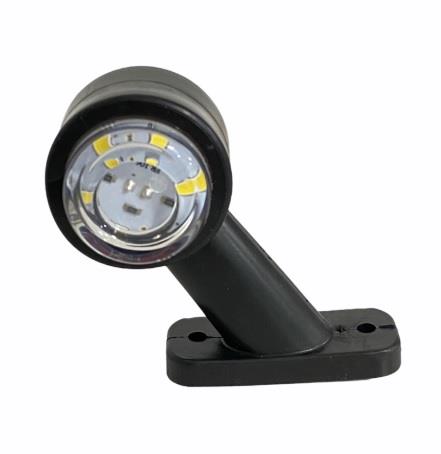 12V-24V MİNİ BOYNUZ LAMBASI DÜZ (12 LEDLİ) KIRMIZI-BEYAZ