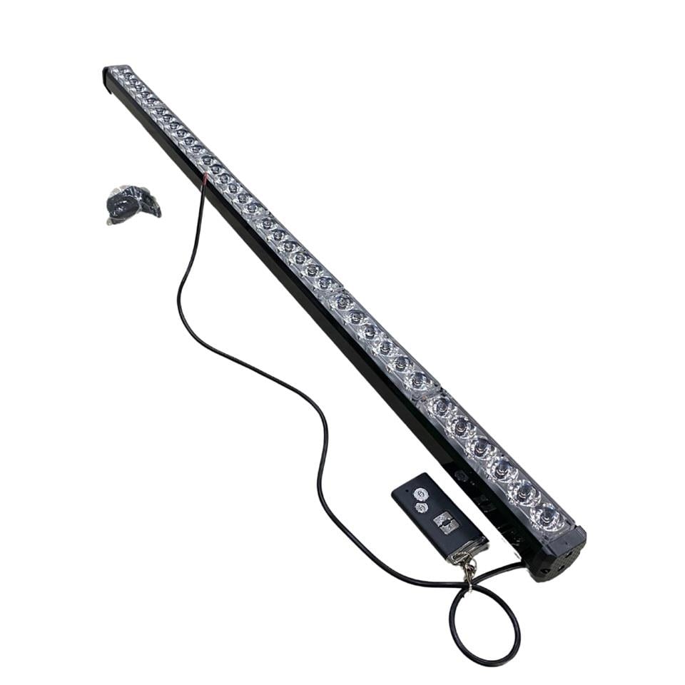 FEDERAL SIGNAL 12V LED BAR OFF-ROAD FONKSİYONLU KUMANDALI (KIRMIZI-BEYAZ-MAVİ) (85.5 CM)