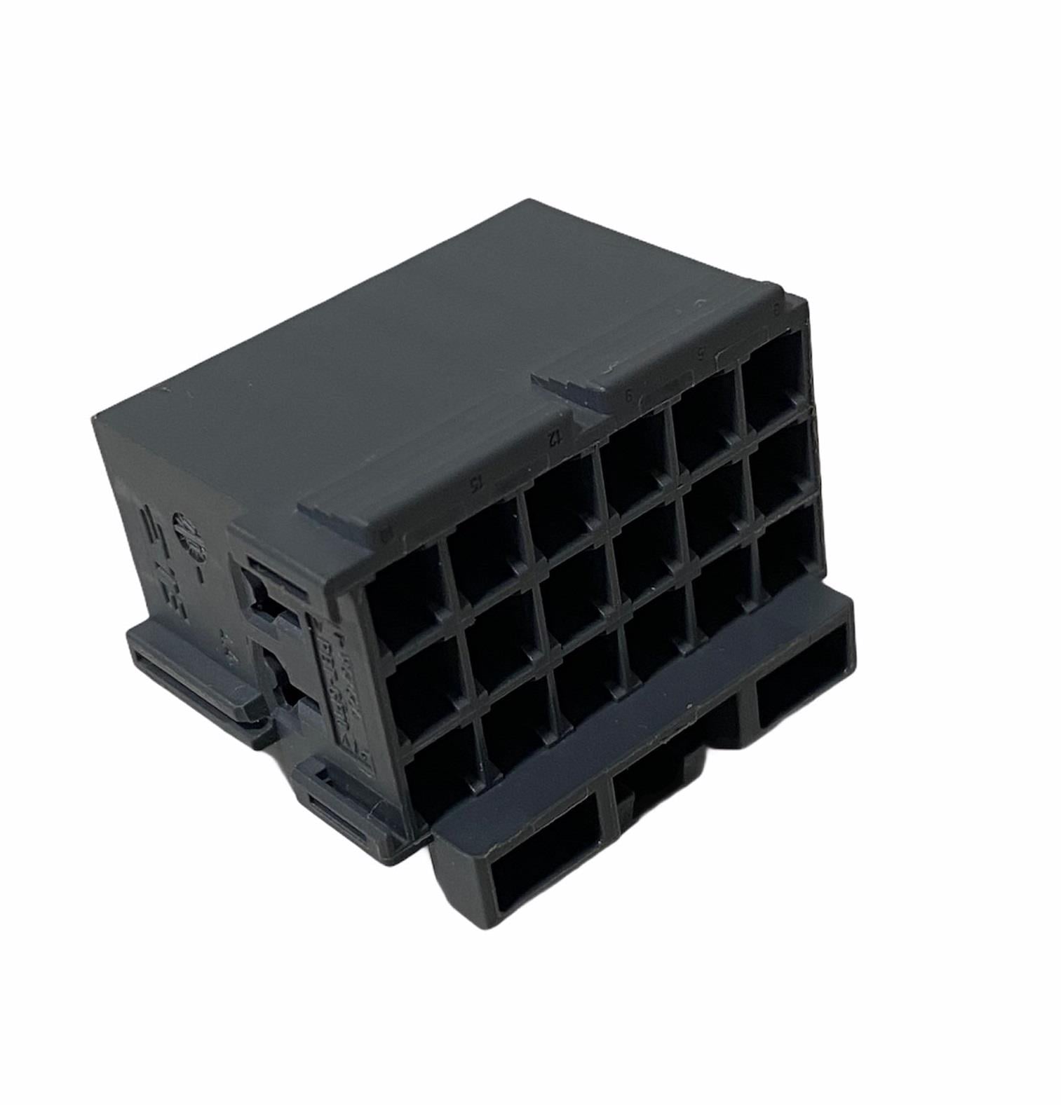 JPT 18'Lİ KONNEKTOR (SOKET) (GRİ) ERKEK