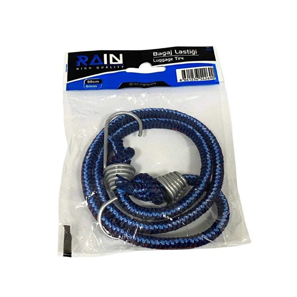 BAGAJ LASTİĞİ (AHTAPOTU) TEKLİ 90 CM MAVİ
