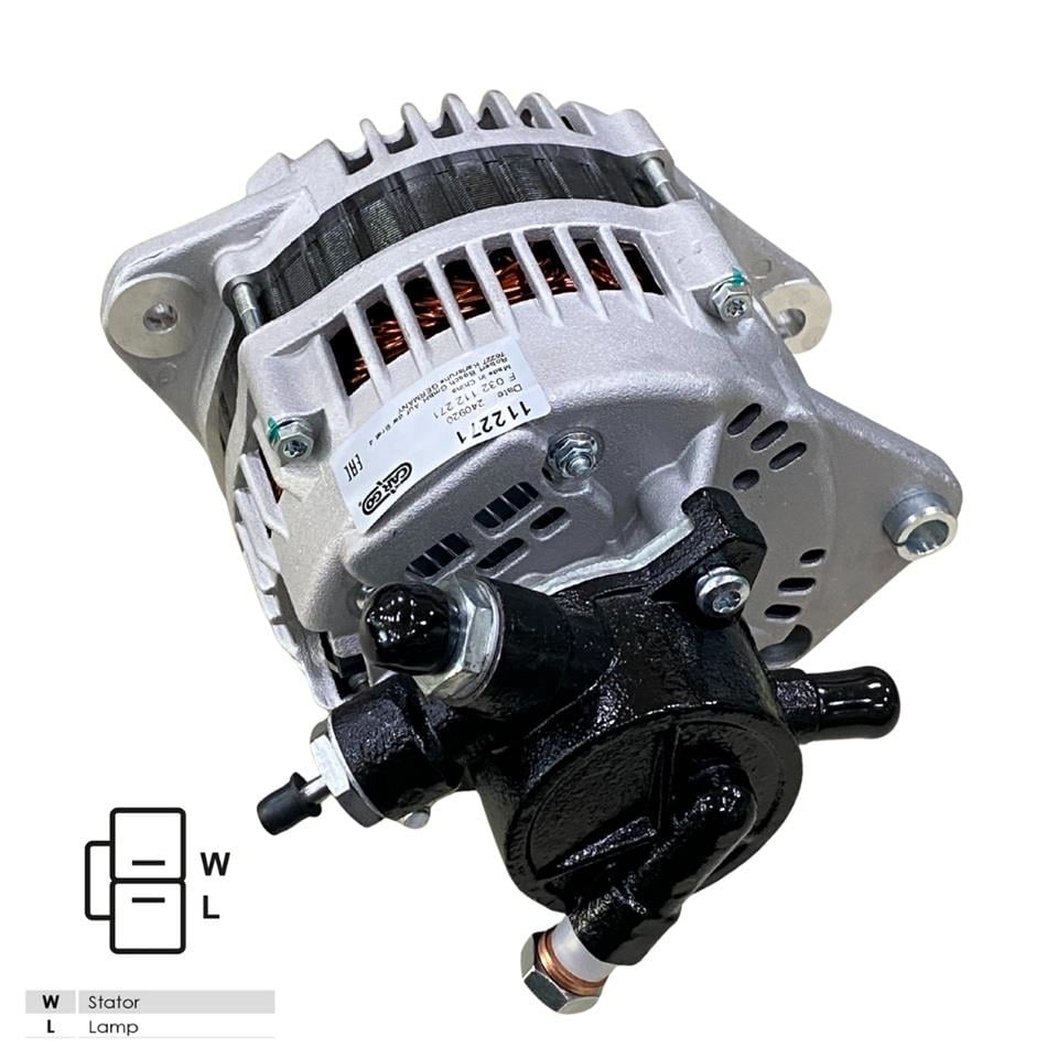 12V ALTERNATÖR DİNAMO HITACHI TİPİ 110 A (W-L) (VAKUMLU) OPEL ASTRA/COMBO/CORSA/VECTRA 1.7 DİZEL