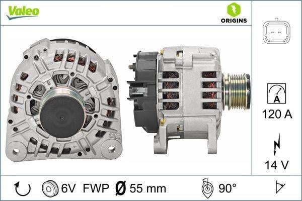 VALEO 12V ALTERNATÖR DİNAMO 120 A (L-DFM) (4 AYAK) DACIA LOGAN-NISSAN MICRA-RENAULT CLIO/KANGOO
