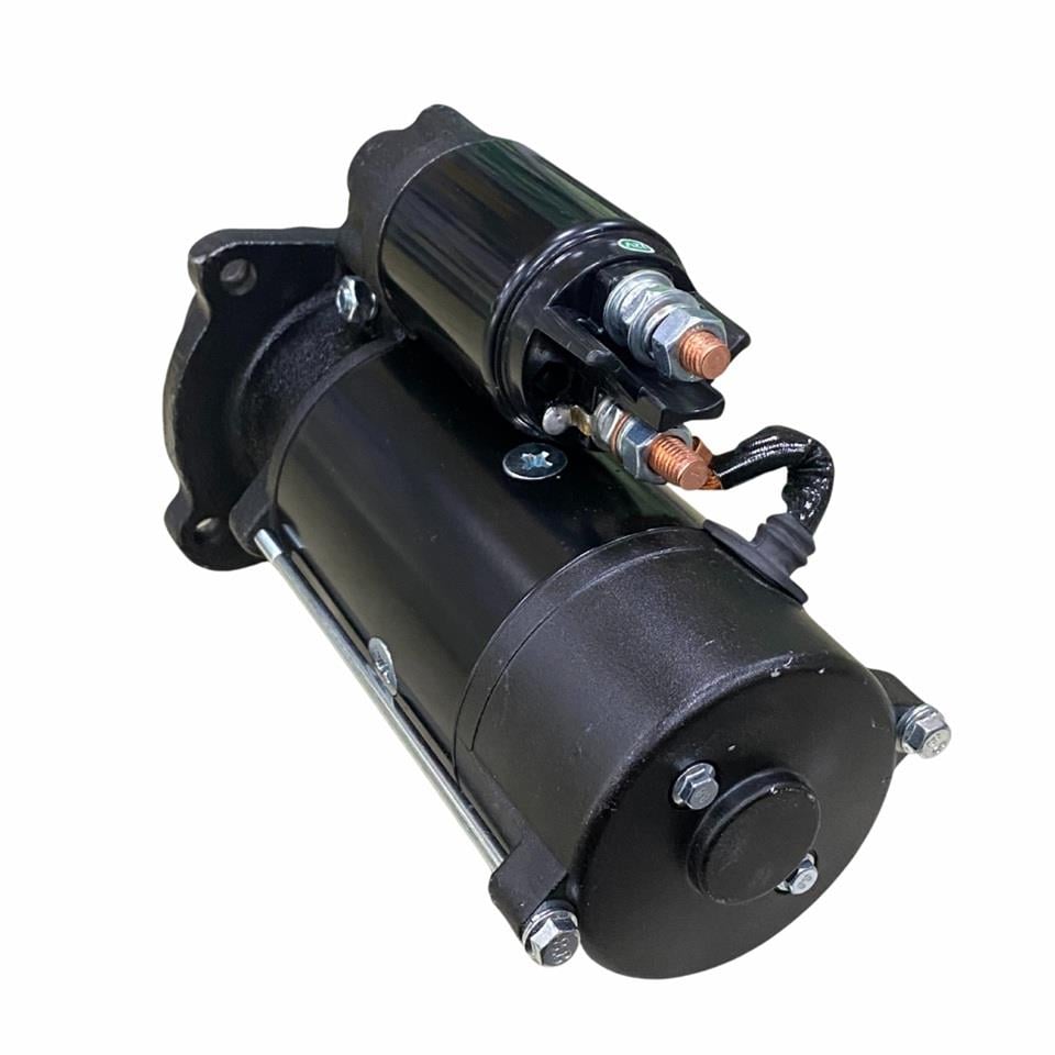 12V MARŞ MOTORU ISKRA TİPİ 10 DİŞ 4.2 KW (SOL AÇIK) (UZUN TİP) (ŞASE CIVATASIZ)