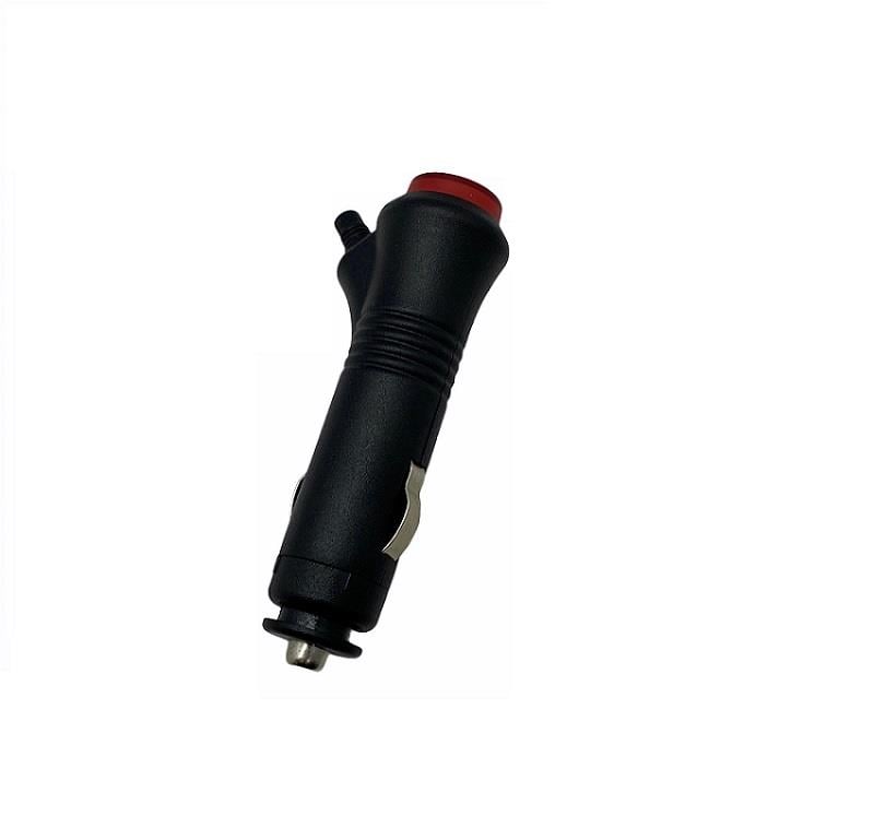 ÇAKMAK FİŞİ (PUSH ON BUTONLU) (IŞIKLI) (SİGORTALI) (3 A)