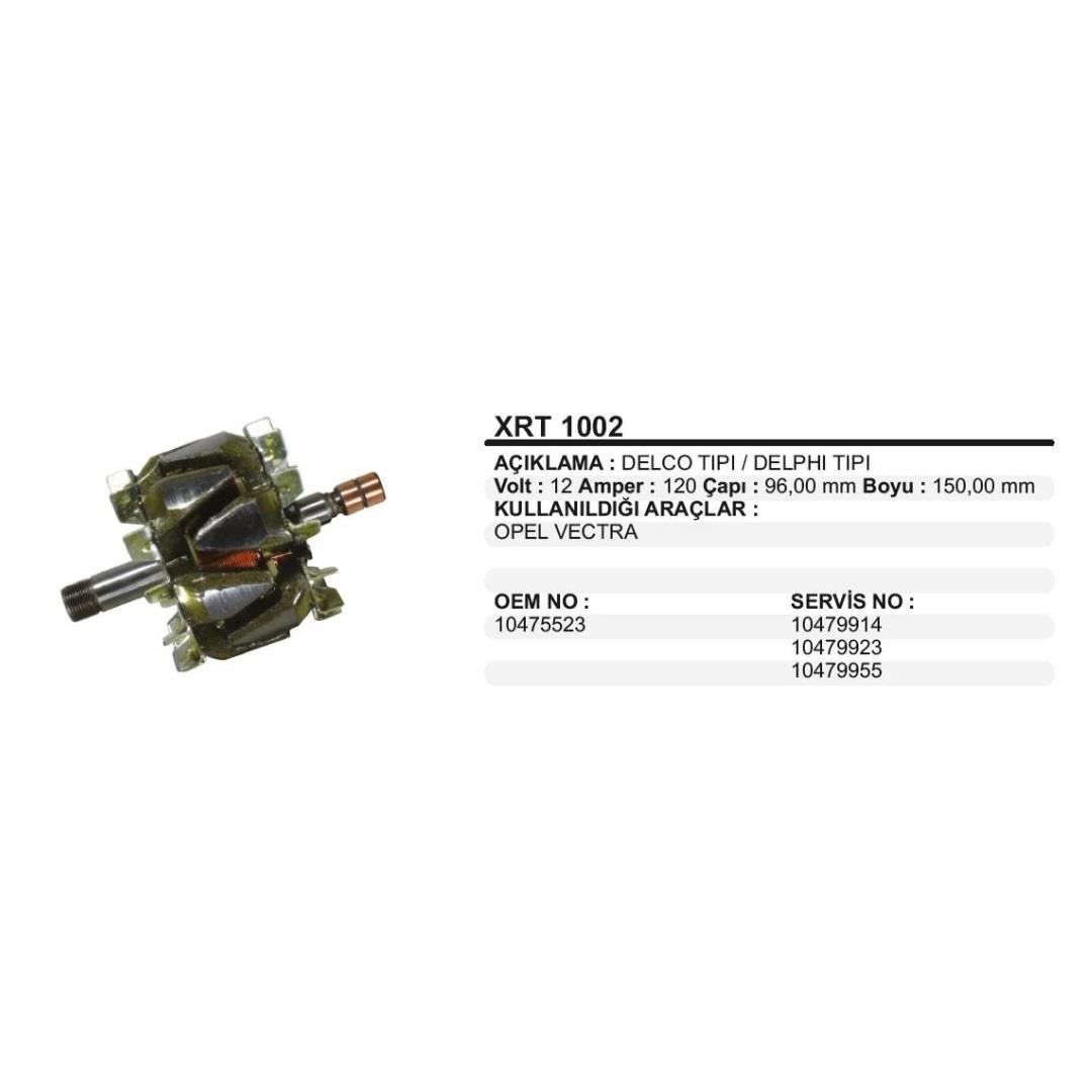 12V ALTERNATÖR ROTOR DELCO OPEL 120 A