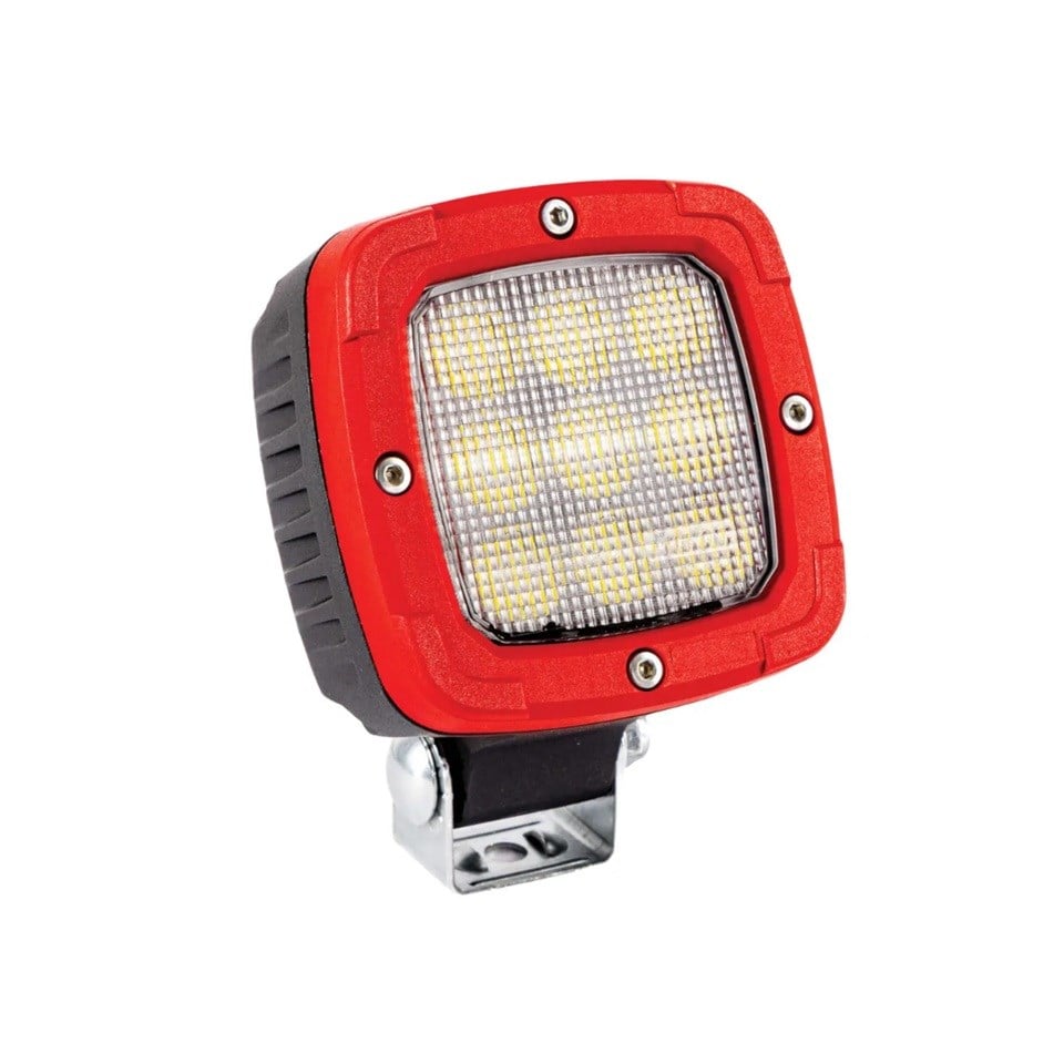 FRISTOM 12V-24V ÇALIŞMA LAMBASI 9-LEDLİ 5700K 4100 LUMEN (100*100 MM)