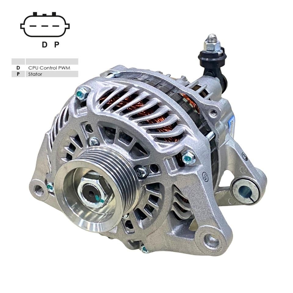 12V ALTERNATÖR DİNAMO MITSUBISHI TİPİ 90 A (D P) MAZDA 2/3-NISSAN NAVARA/SKYSTAR