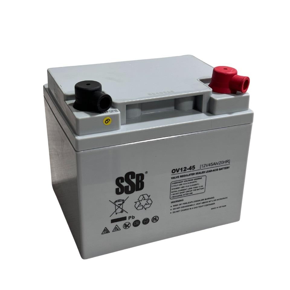 SSB 12V 45 AH ENGELLİ ARAÇ AKÜSÜ JEL (197*165*175) (14.6 KG) TSE'Lİ