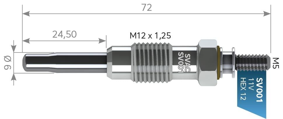 SVAC 11V KIZDIRMA BUJİSİ 039 FORD-MERCEDES-OPEL-PEUGEOT