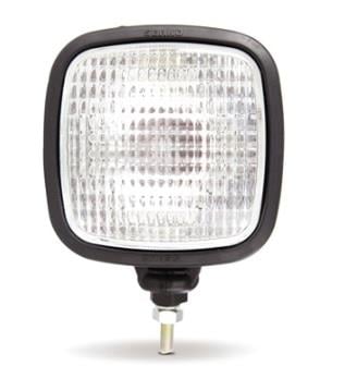SERKO 12V ÇALIŞMA LAMBASI-FARI OVAL (H3 AMPULLÜ) (136*135 MM) FORKLİFT-İŞ MAKİNASI 