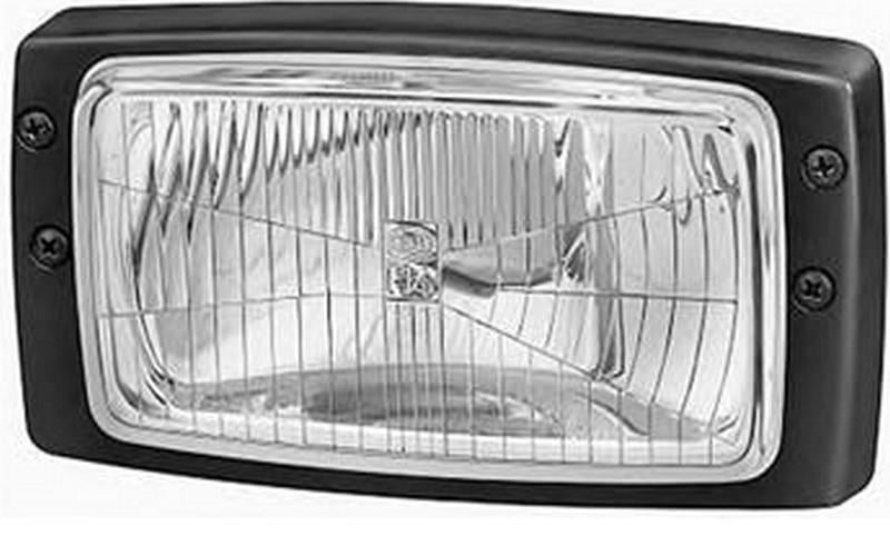 HELLA FAR DİKDÖRTGEN H4 (PARKLI) (ÇERÇEVELİ) (182*102 MM) İŞ MAKİNASI