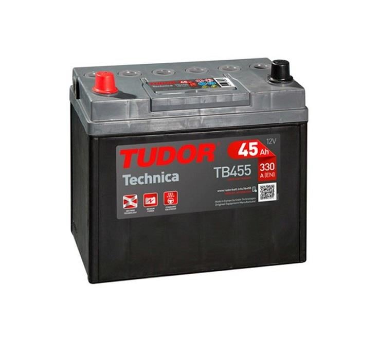 TUDOR 12V 45 AH AKÜ TECHNICA 330 A (EN) (237*127*227) (DAR) (TERS KUTUP)