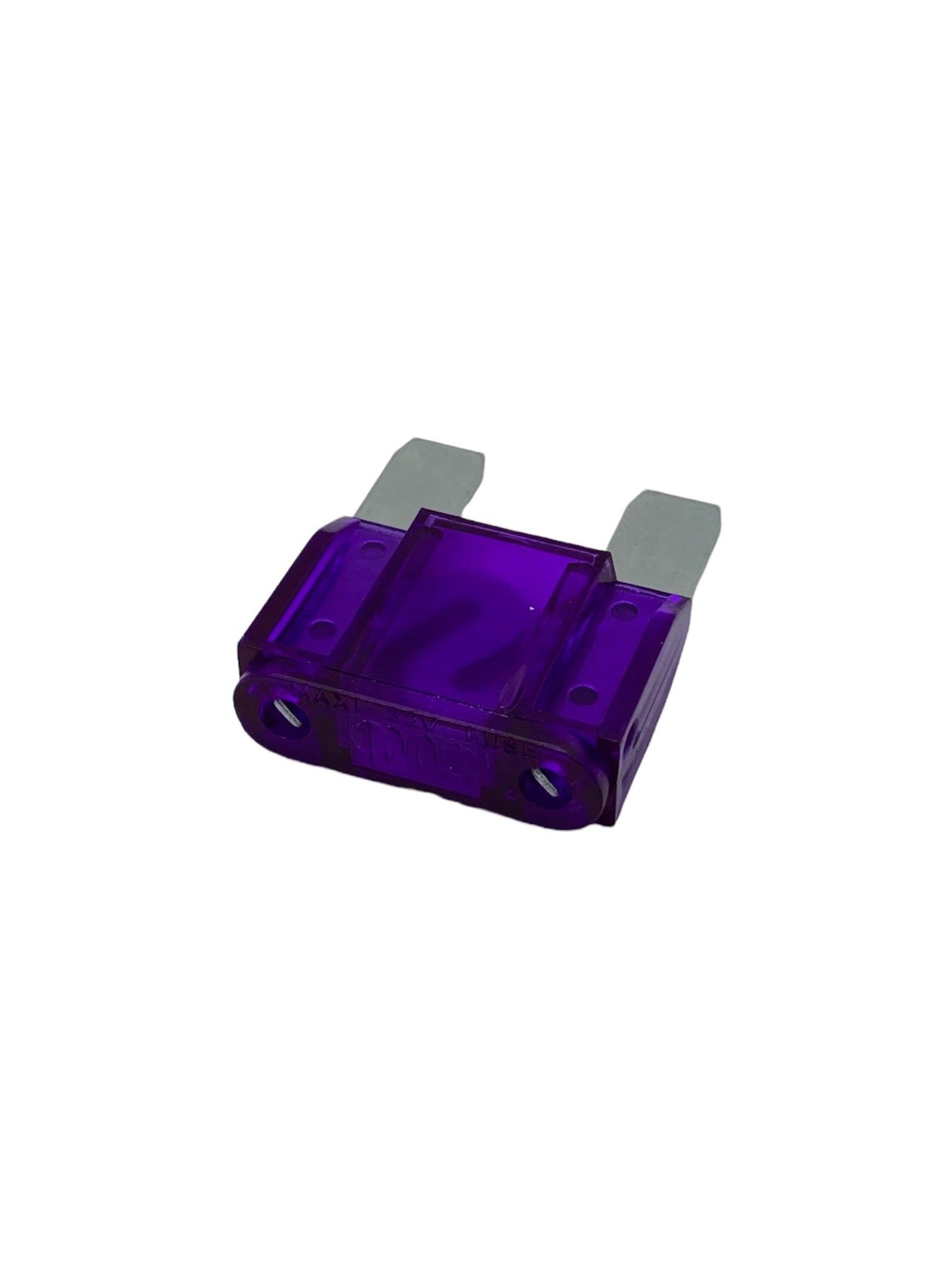ÜSTÜN MAXI BIÇAK SİGORTA MOR 100 A (29*34 MM)