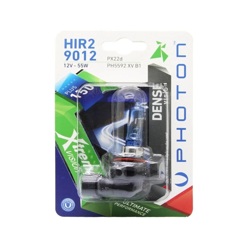 PHOTON 12V HIR2 AMPUL 55W DENSE VISION %150 FAZLA IŞIK (1 AD)