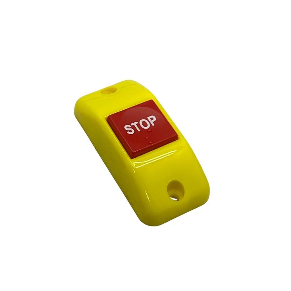 DURACAK (STOP) İKAZ BUTONU DÜZ-TAVAN TİPİ SARI (DİK) (80*38 MM) BELEDİYE OTOBÜSÜ