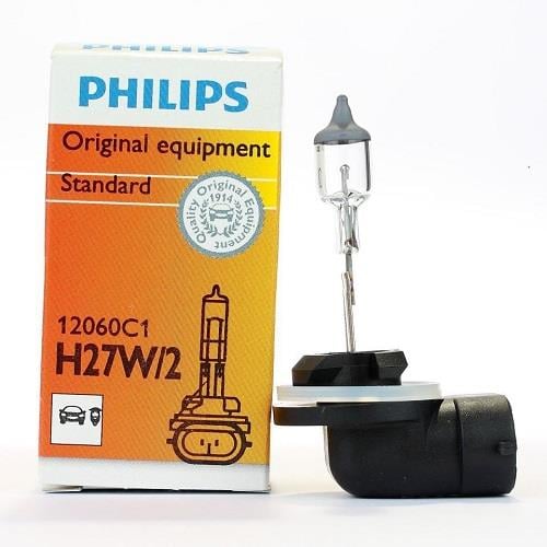 PHILIPS 12V H27 AMPUL 27W +%30 FAZLA IŞIK (L SOKET)