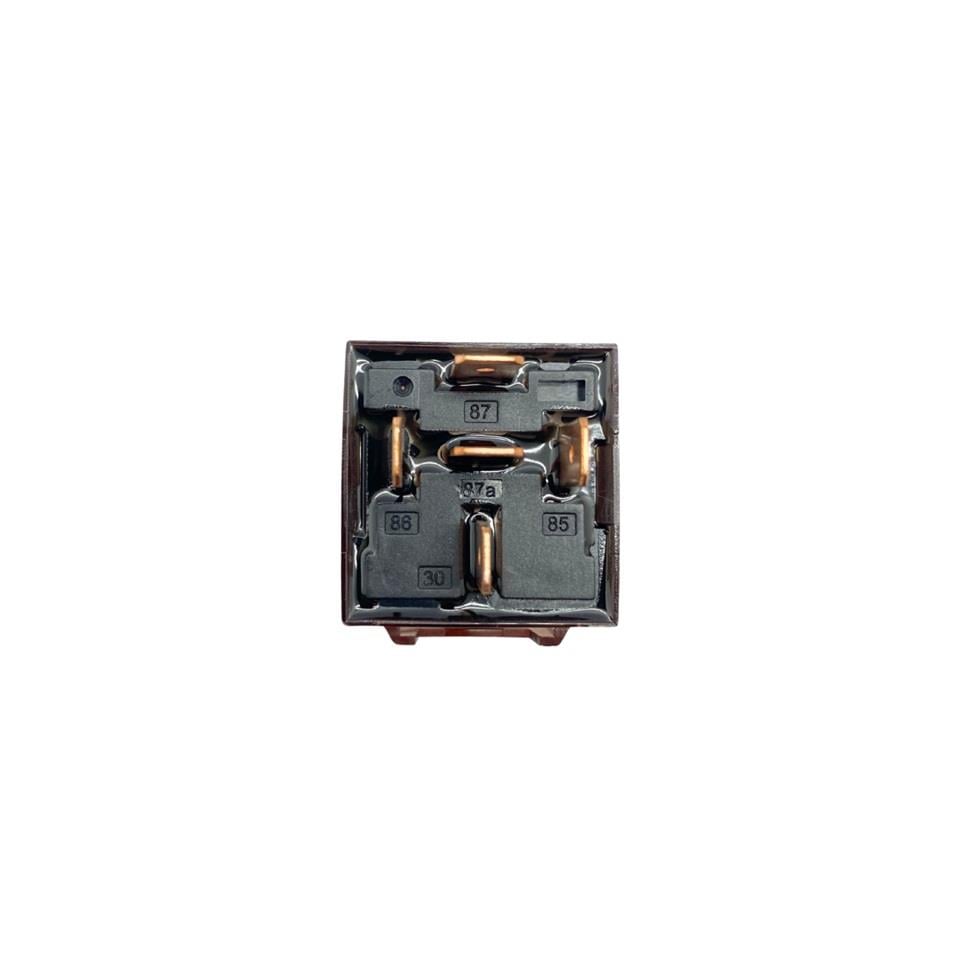 12V RÖLE 5 UÇLU 40 A IŞIKLI (ŞEFFAF) (ÇİFT PLATİN) (30-85-86-87-87a)