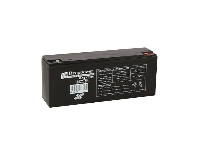DEEPPOWER 12V 28 AH ELEKTRİKLİ BİSİKLET AKÜSÜ DEEP CYCLE (320*80*130)