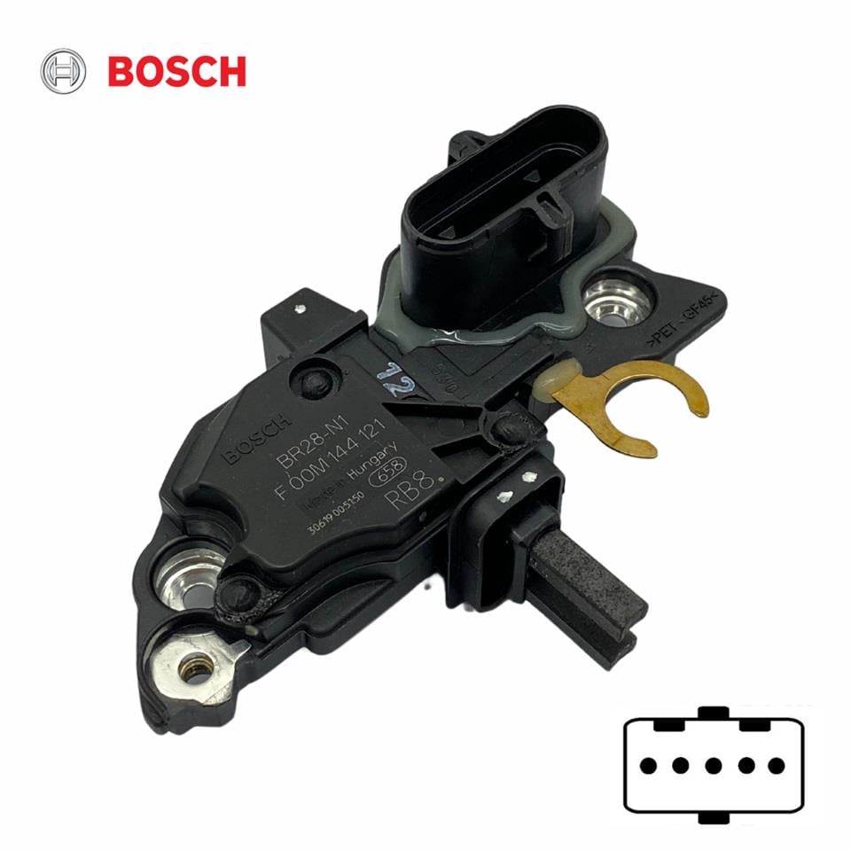BOSCH 24V KÖMÜRLÜ KONJEKTÖR F00M (W-L-15-S-DFM) DAF-VOLVO