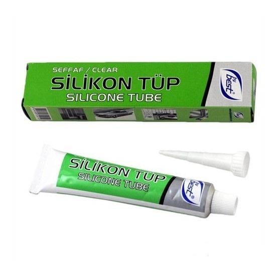 SİLİKON TÜP ŞEFFAF YAPIŞTIRICI 50 GR