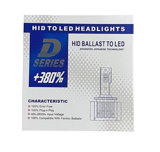 SPECHTON 12-24V D2S CSP LED XENON FAR AMPUL SETİ 6000K 8000 LÜMEN