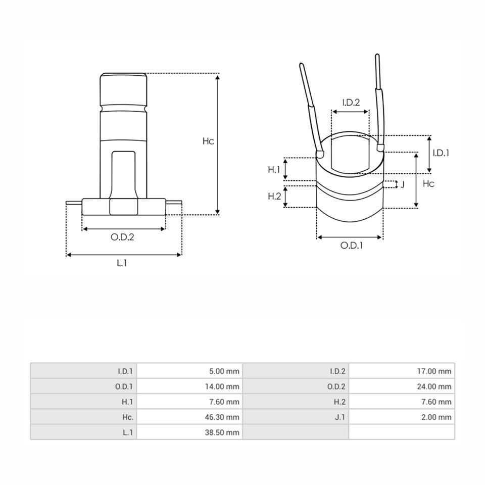 SEG ALTERNATÖR ROTOR BAKIRI (İÇTEN SOĞUTMALI) 150 A >