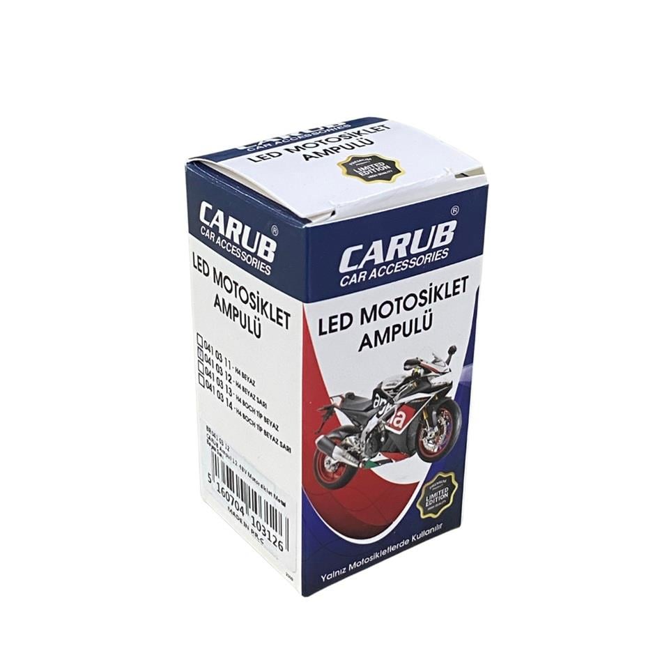 12V-24V H4 LED AMPUL 43T HS1 MERCEKLİ (BEYAZ-SARI) (12V-48V) MOTOSİKLET