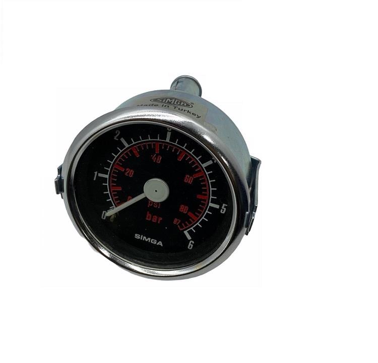 HAVA SAATİ 0-6 BAR (MEKANİK REKORLU BORULU TİP) (63 MM)