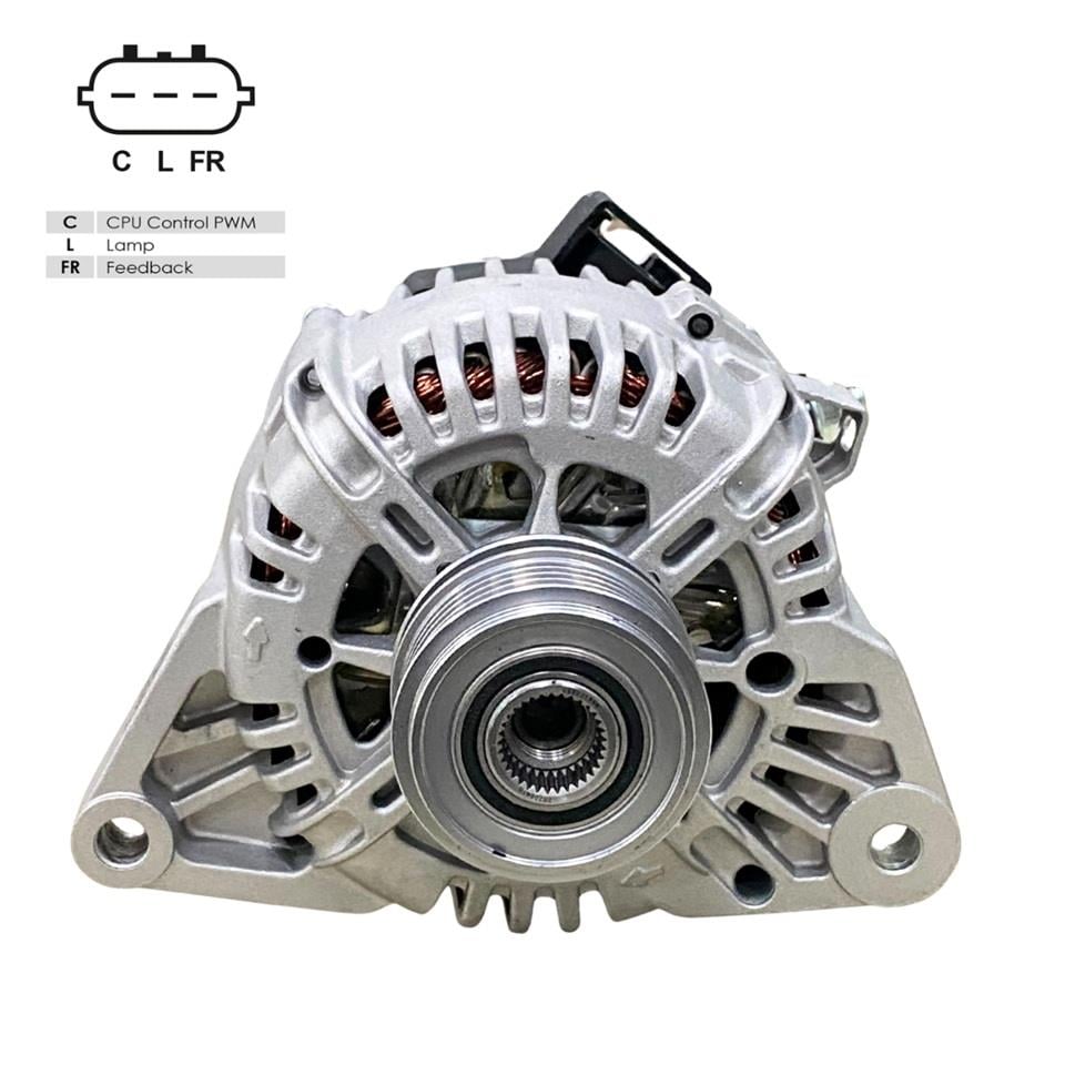 12V ALTERNATÖR DİNAMO 120 A (C L FR) HYUNDI I20 I/I30/IX20-KIA CEED/PRO CEED/RIO III/VENGA