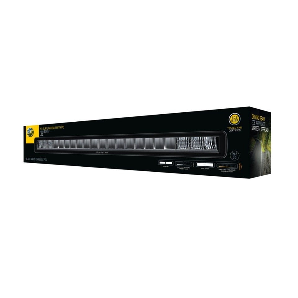 HELLA 12V-24V LED BAR OFF-ROAD 5700K (21 LEDLİ) (4 FONKSİYONLU) (522*54.4*47 MM)