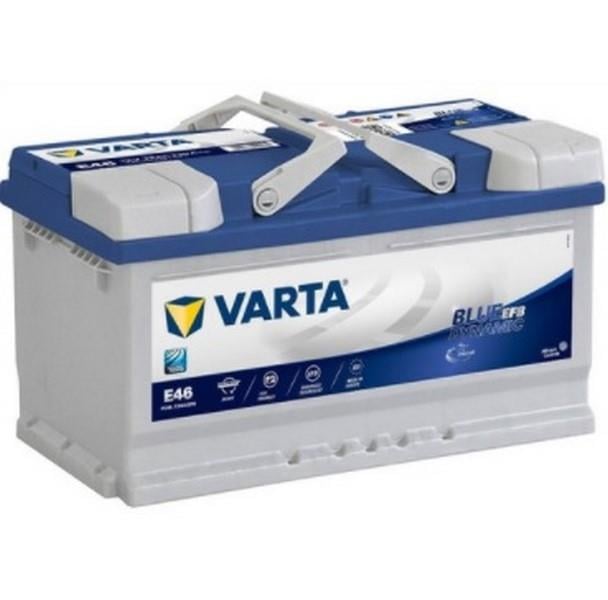 VARTA 12V 75 AH AKÜ EFB BLUE DYNAMIC CCA 730 A (EN) (START-STOP) (315*175*175) (ALÇAK)