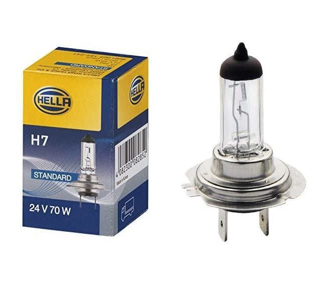 HELLA 24V H7 AMPUL 70W (SARSINTIYA DAYANIKLI)