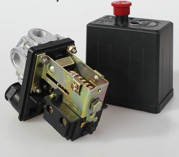 220V KOMPRESÖR BASINÇ ŞALTERİ 6-8 BAR (TAHLIYELI) (3 ÇIKIŞ)