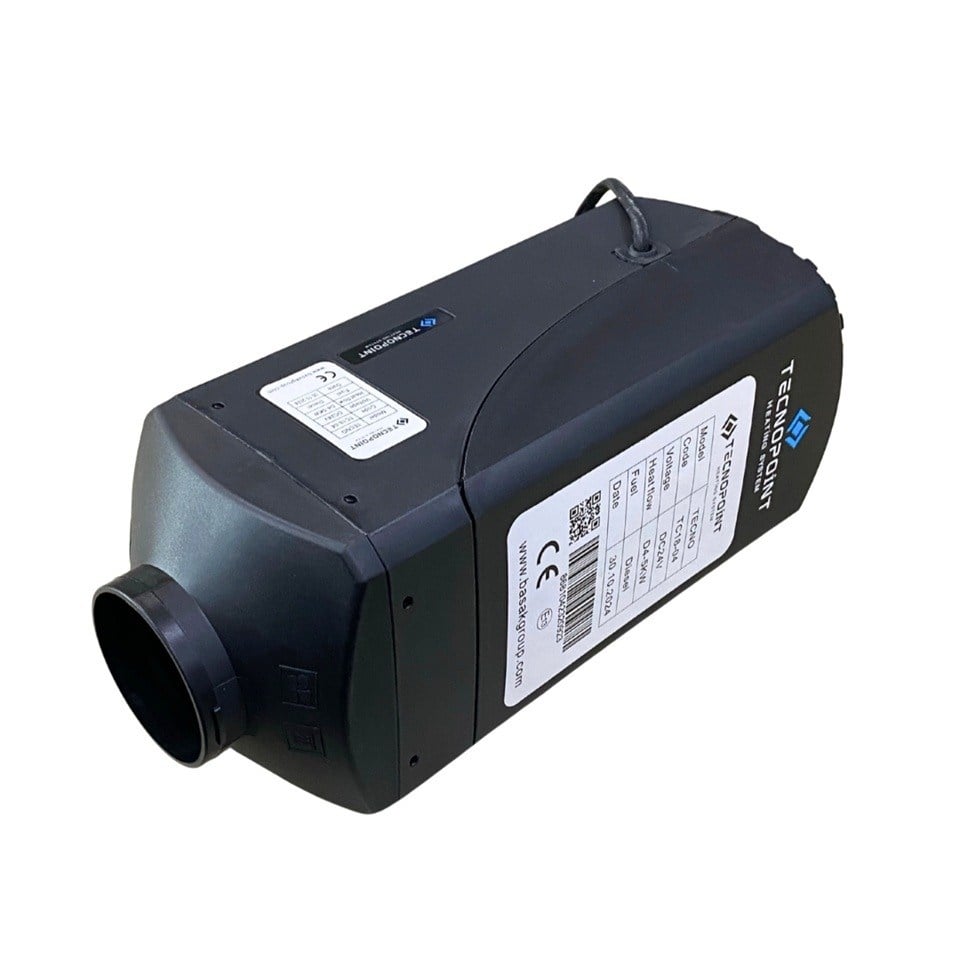 24V KOMPLE SABİT DİZEL KABİN ISITICI D4 5 KW KUMANDALI BLUETOTHLU (WEBASTO) UNIVERSAL
