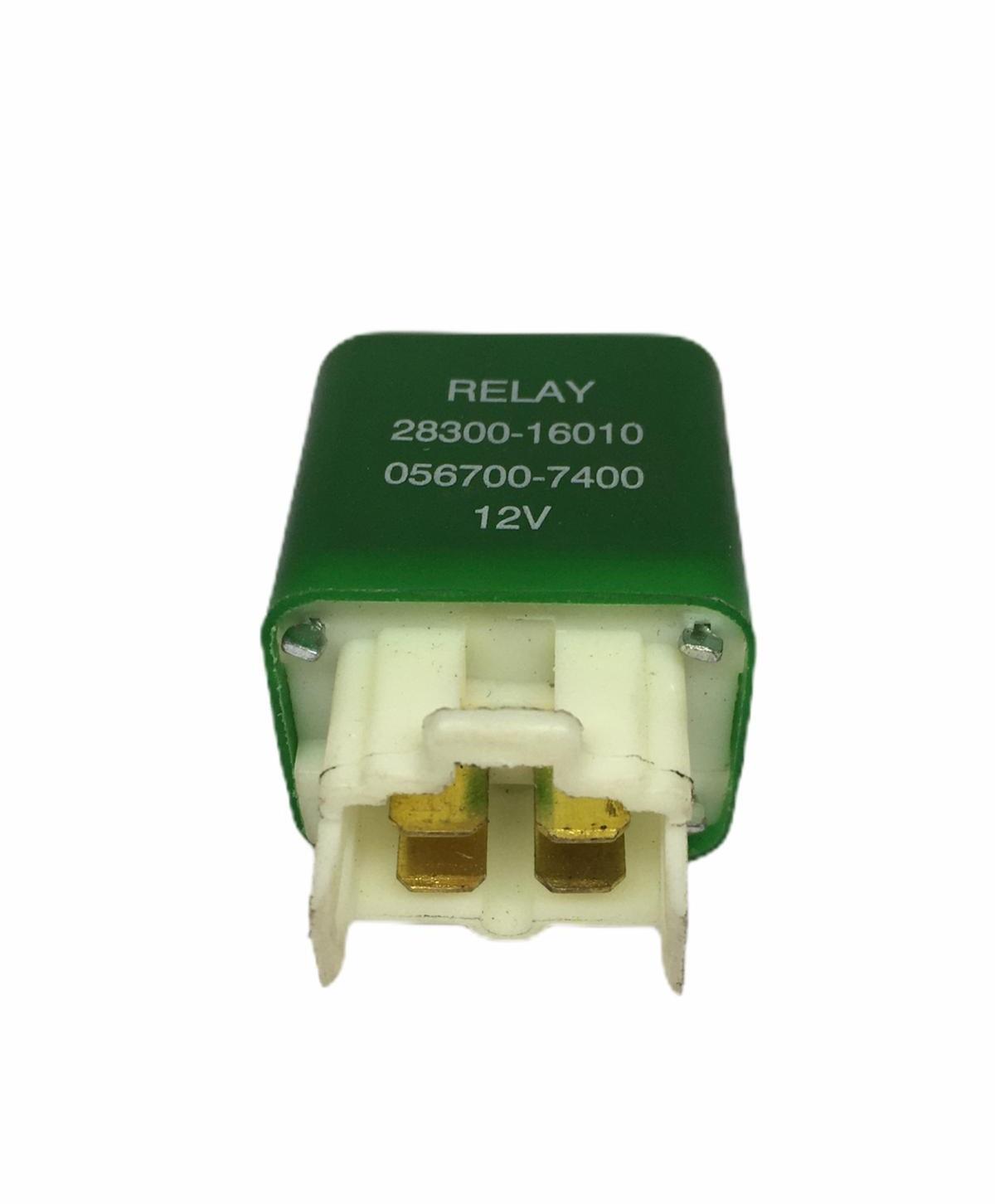 12V KIZDIRMA VE FAR RÖLESİ 4 UÇLU (YEŞİL)