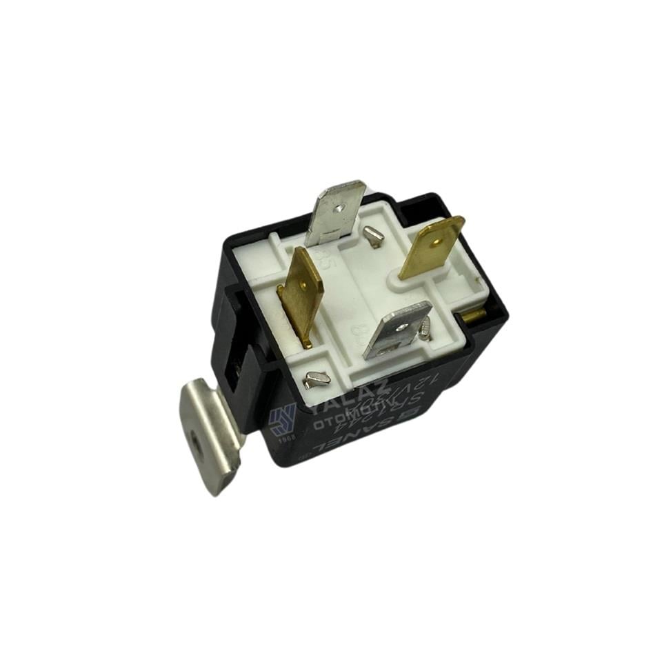 SANEL 12V RÖLE 4 UÇLU 30 A (SİGORTALI) (DÜZ TİP)