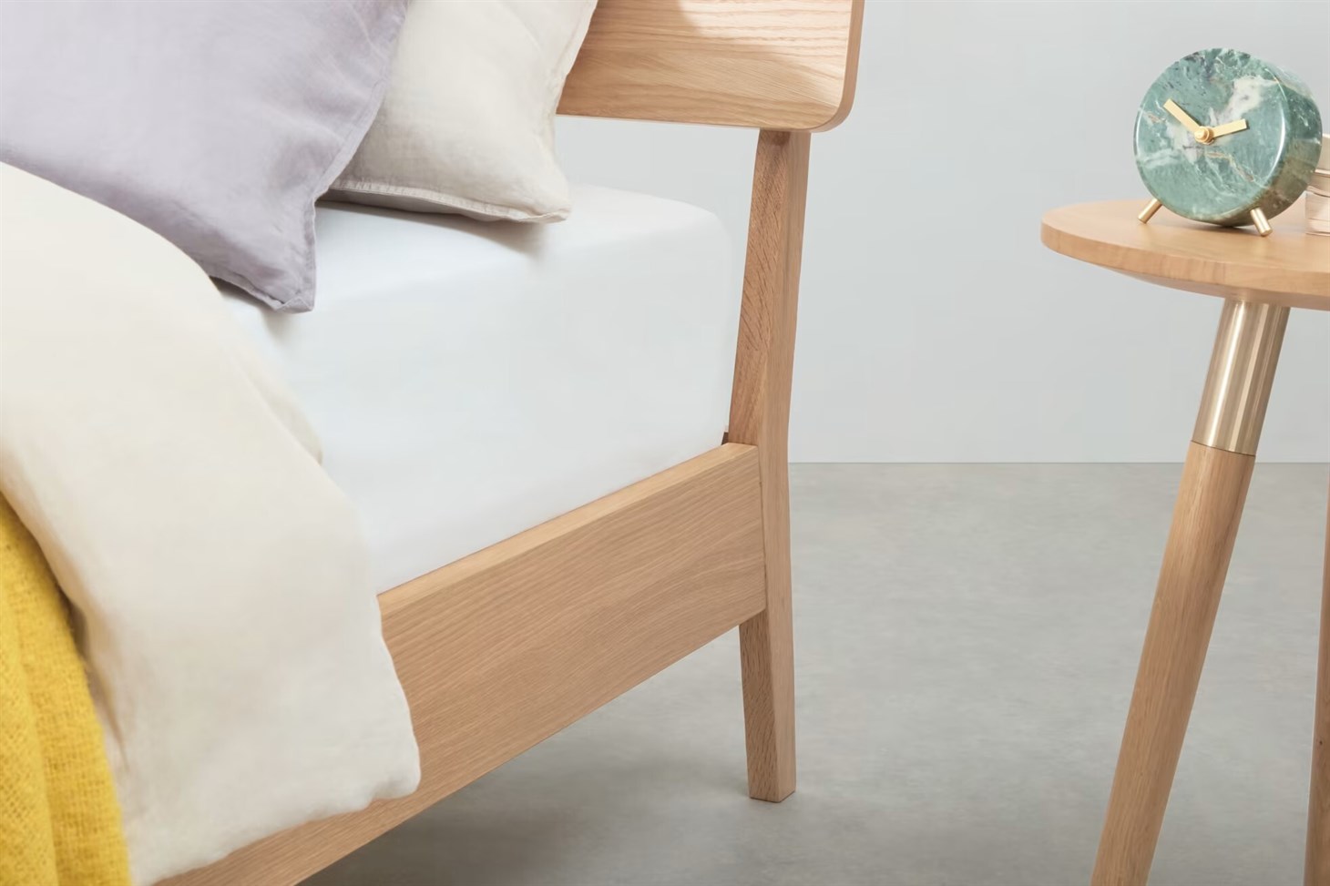 Ahşap Karyola Rmn 9194, Meşe Ağacı