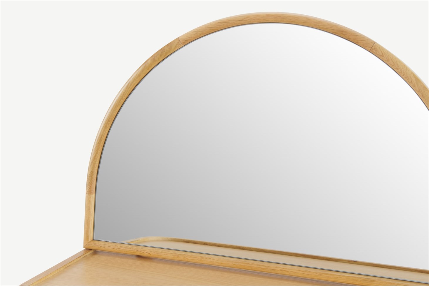 Ankhara Dressing Table, Rattan  Oak