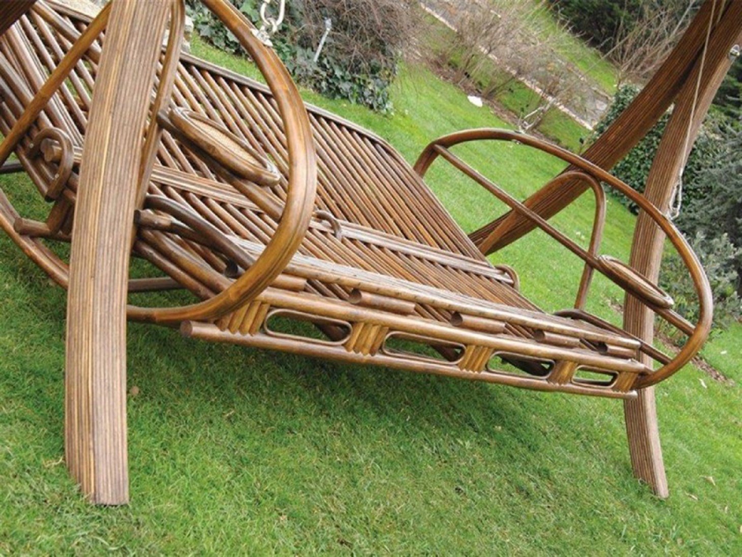 Bahçe Balkon Teras Salıncağı Rmn-S100, Kahverengi