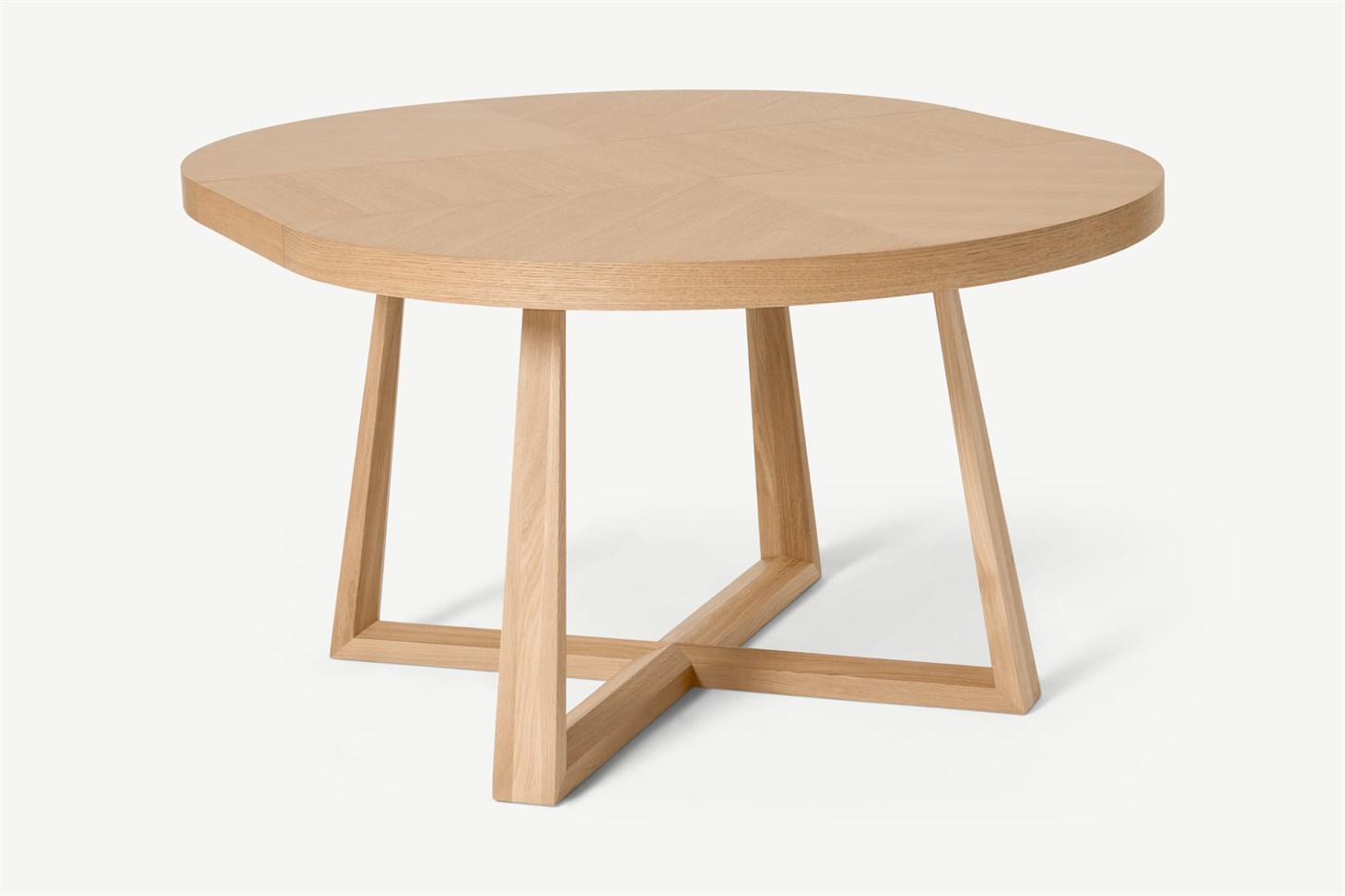 Belgrave 4-6 Seat Round Extending Dining Table, Oak
