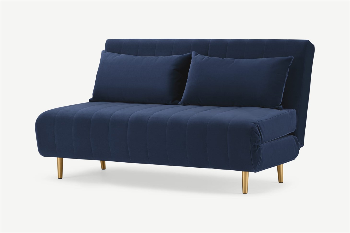 Bessie Large Double Sofa Bed, Royal Blue Velvet
