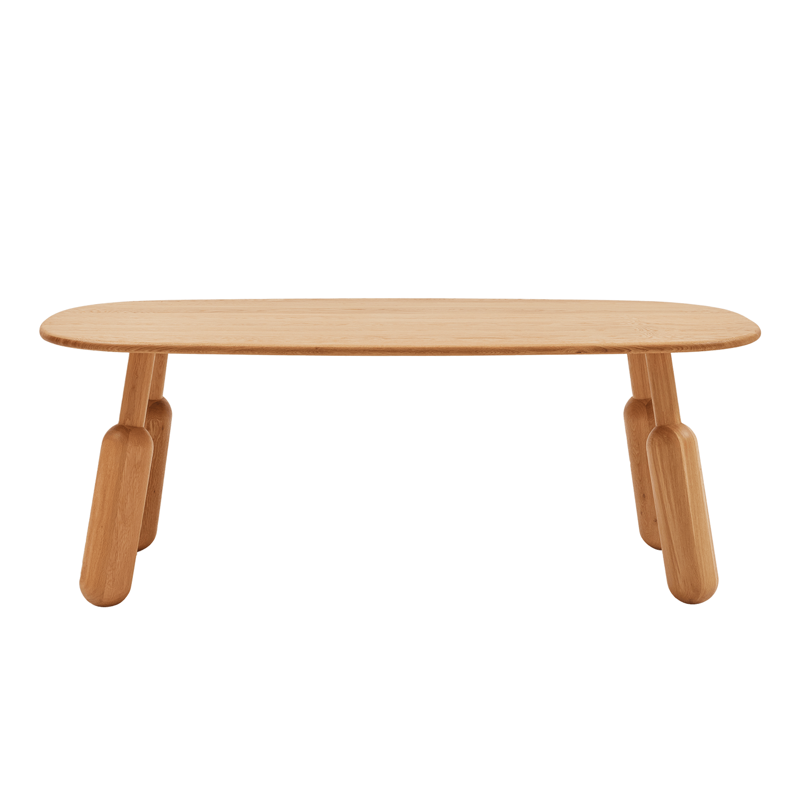 Bulb Yemek Masası, Masif Meşe (American White Oak)