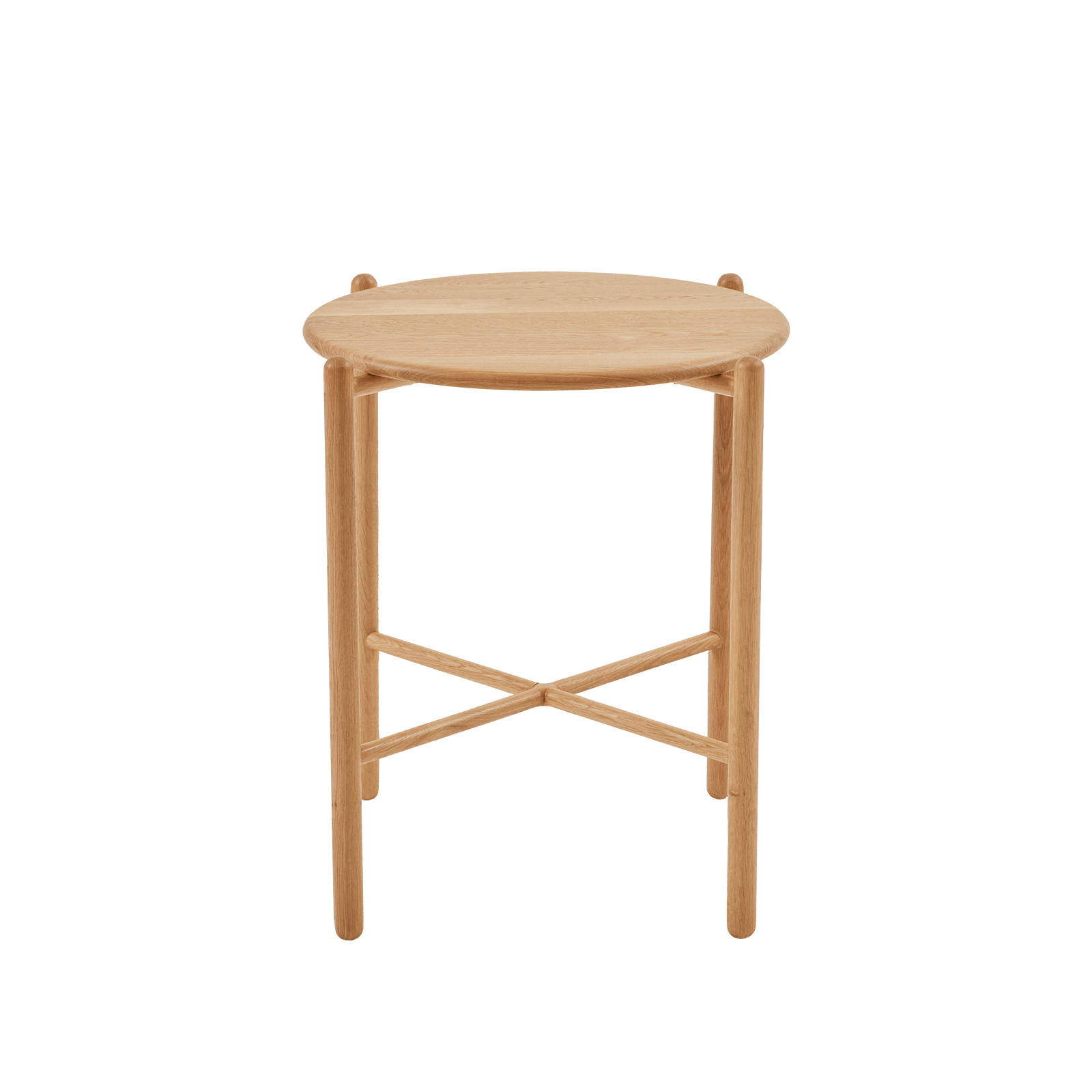 Disk Yan Sehpa, Masif Meşe (American White Oak)