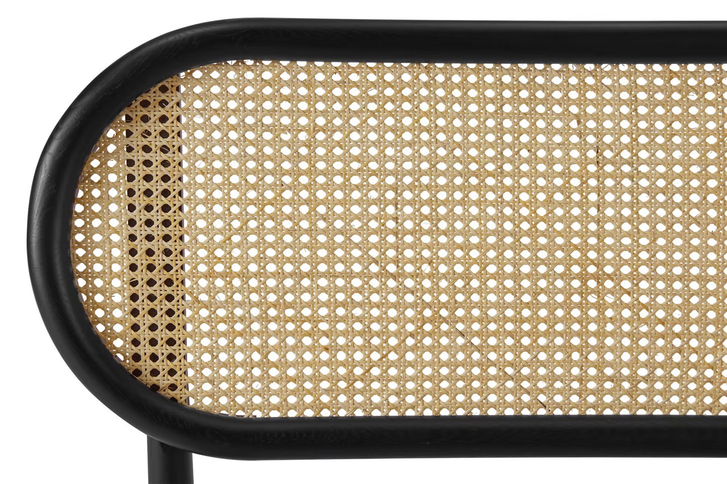 Hazeran Başlık Karyola Rmn 9127, Meşe Ağacı & Siyah