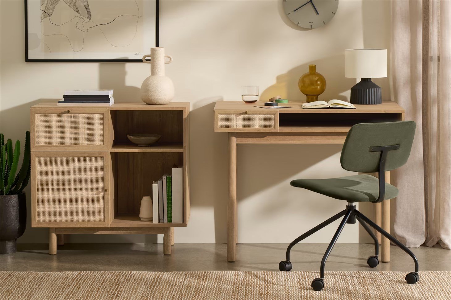 Hazeran Çalışma Masası Rmn 9134, Meşe Ağacı