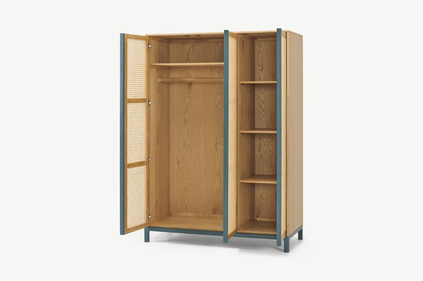 Hazeran Dolap Üç Kapılı Rmn 9122, Meşe Ağacı