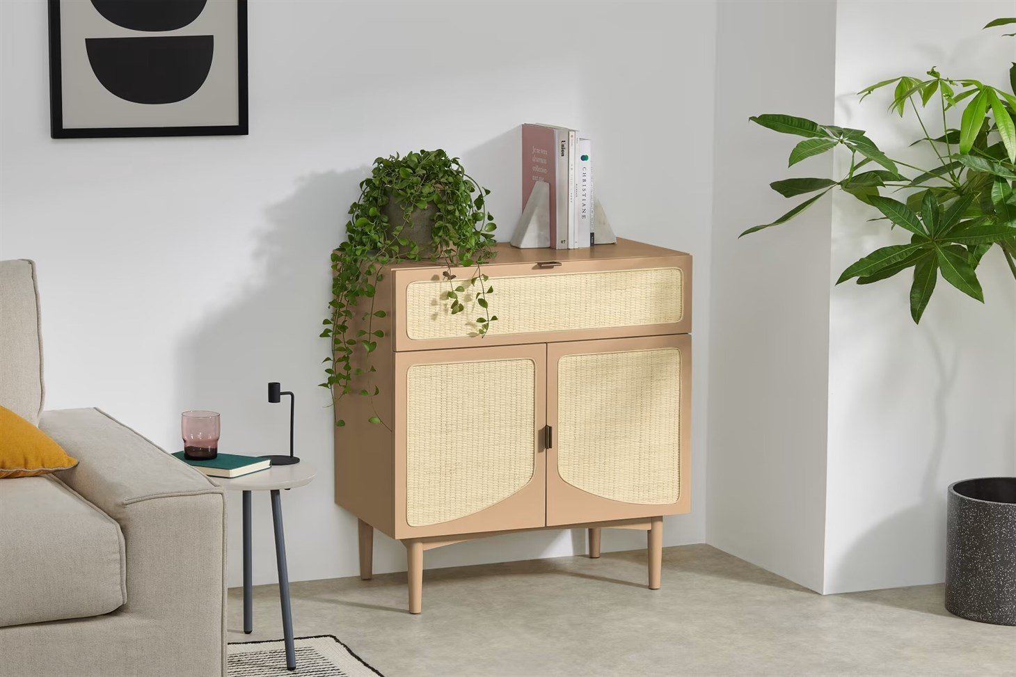 Hazeran Konsol Rmn 9141, Meşe Ağacı & Karamel