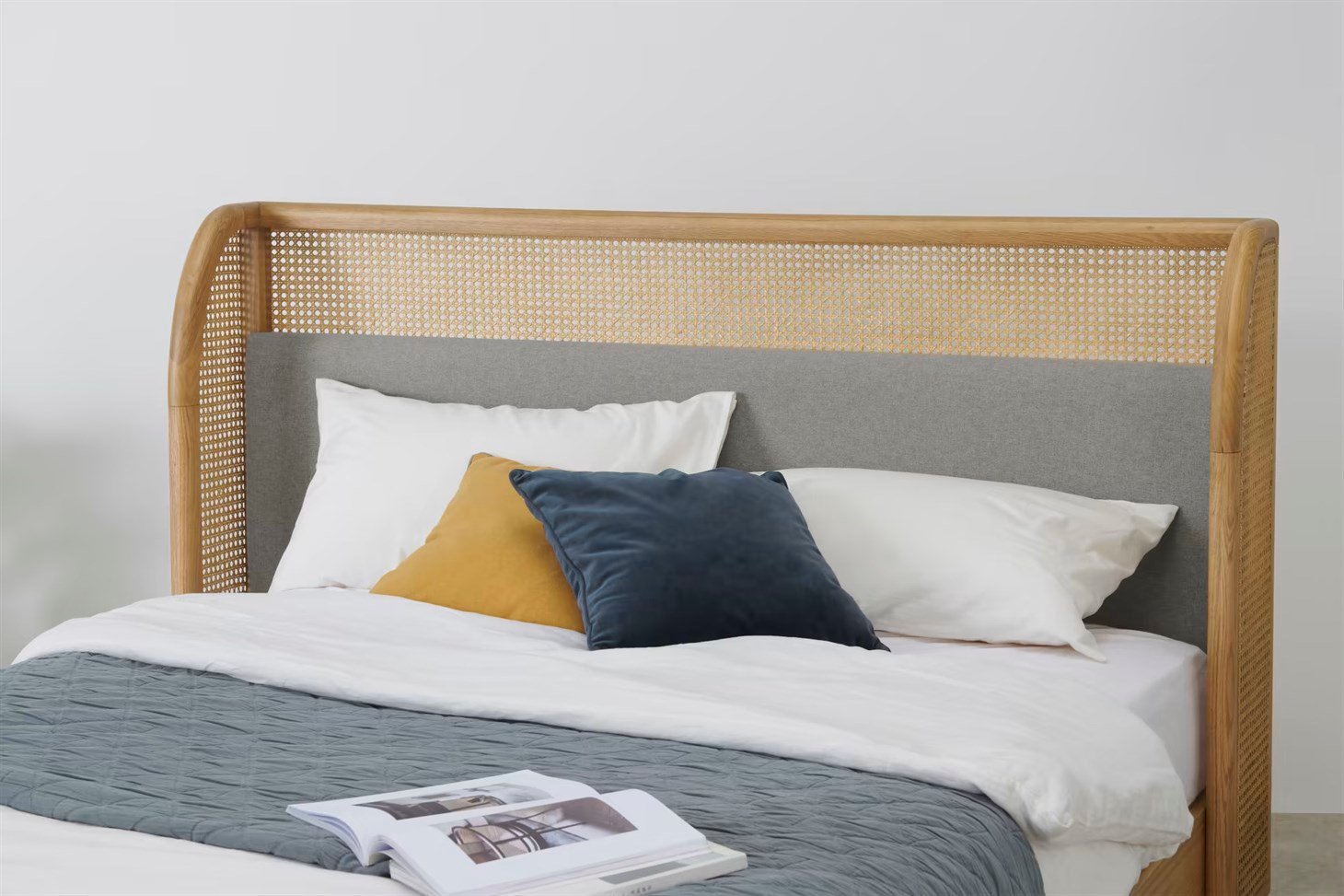 Hazeran Kral Boy Karyola Rmn 9102, Meşe Ağacı